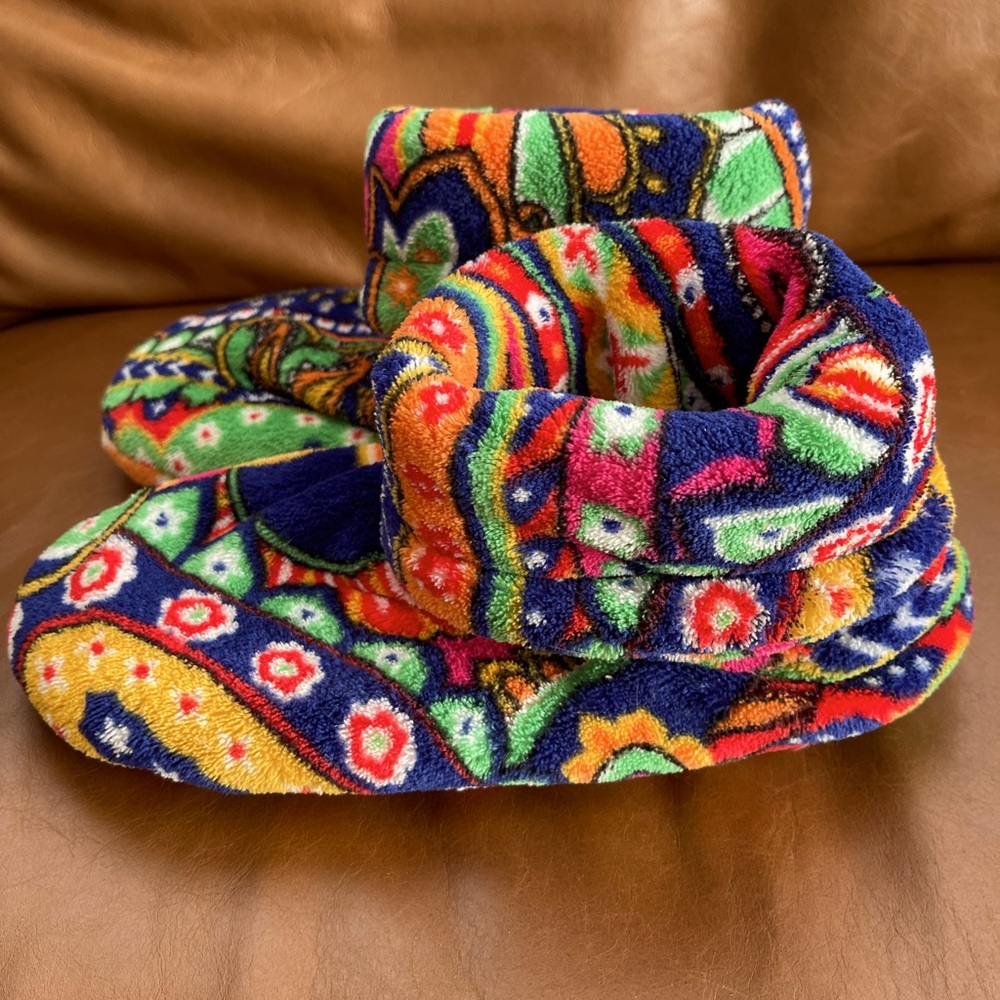 Vera Bradley Boot Slipper